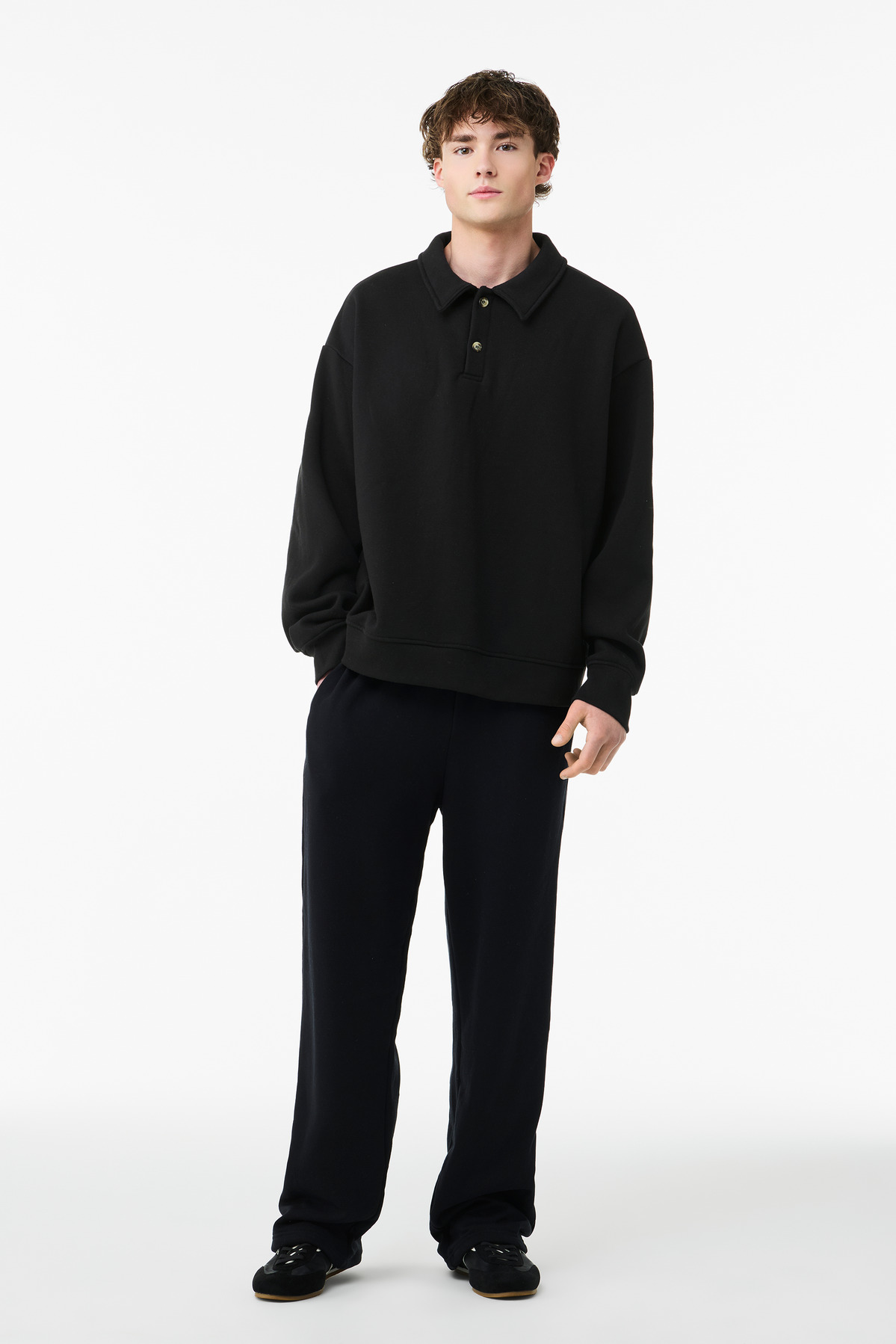 BELLA+CANVAS Unisex 10-Ounce Polo Sweatshirt BC4741