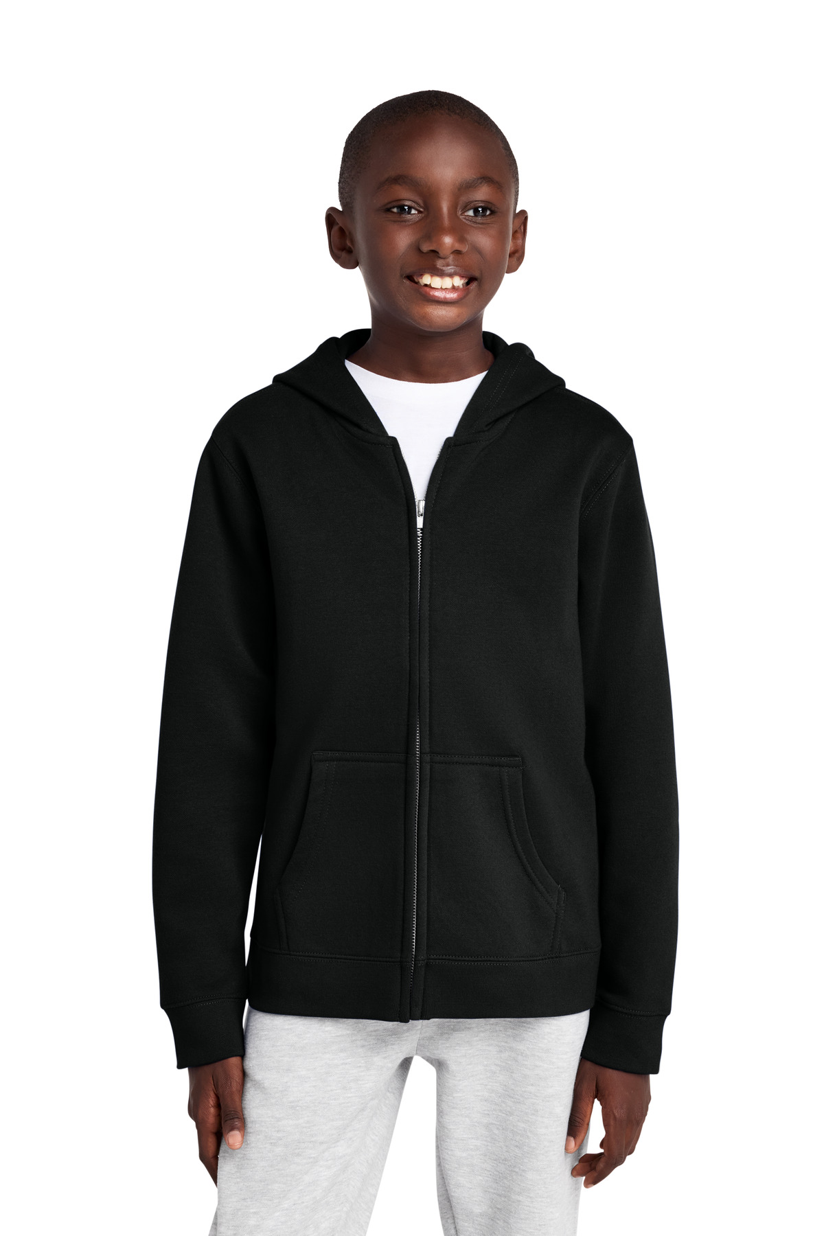 District Youth V.I.T. Fleece Full-Zip Hoodie DT6102Y