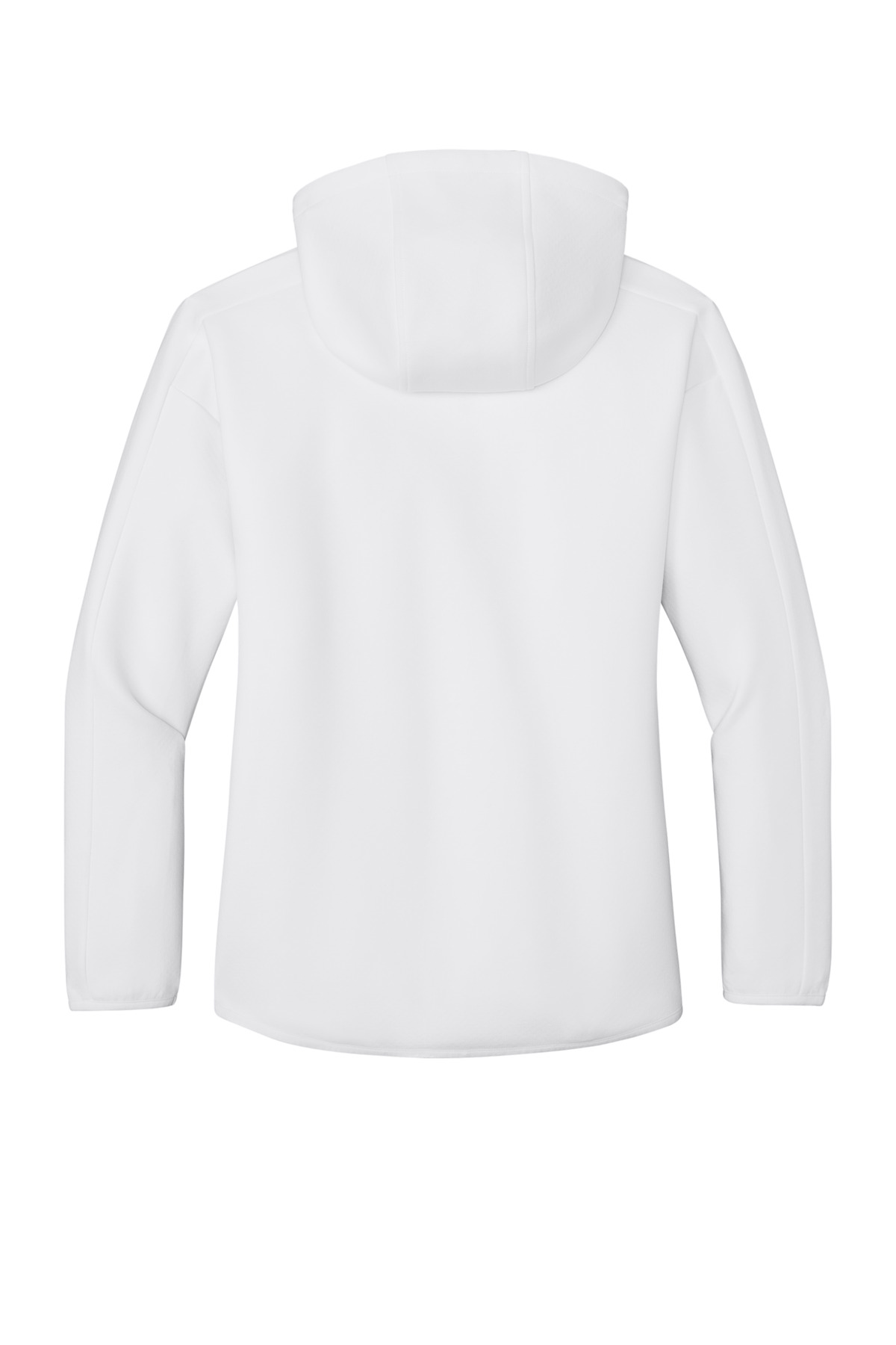 New Era Women's Double Back Full-Zip Hoodie LNEA566 in White — Back