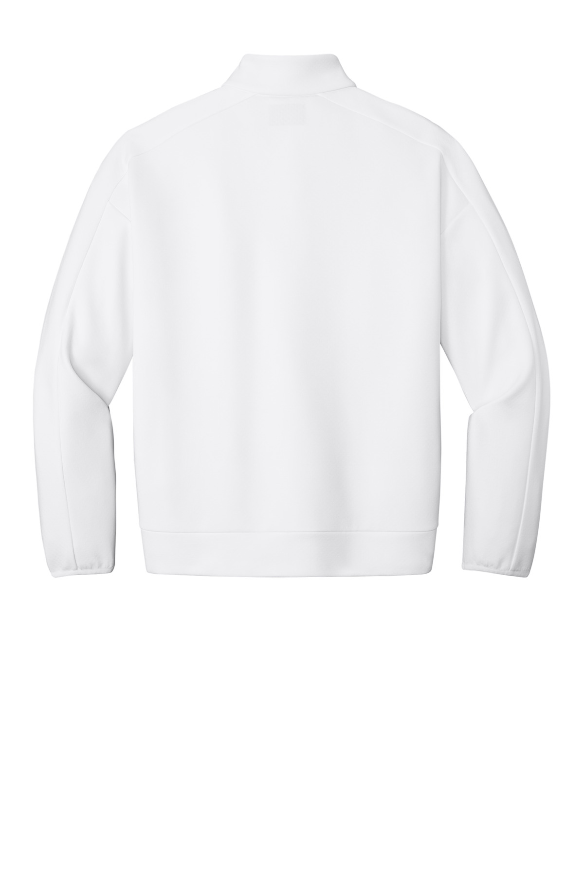 New Era Double Back Full-Zip NEA566 in White — Back