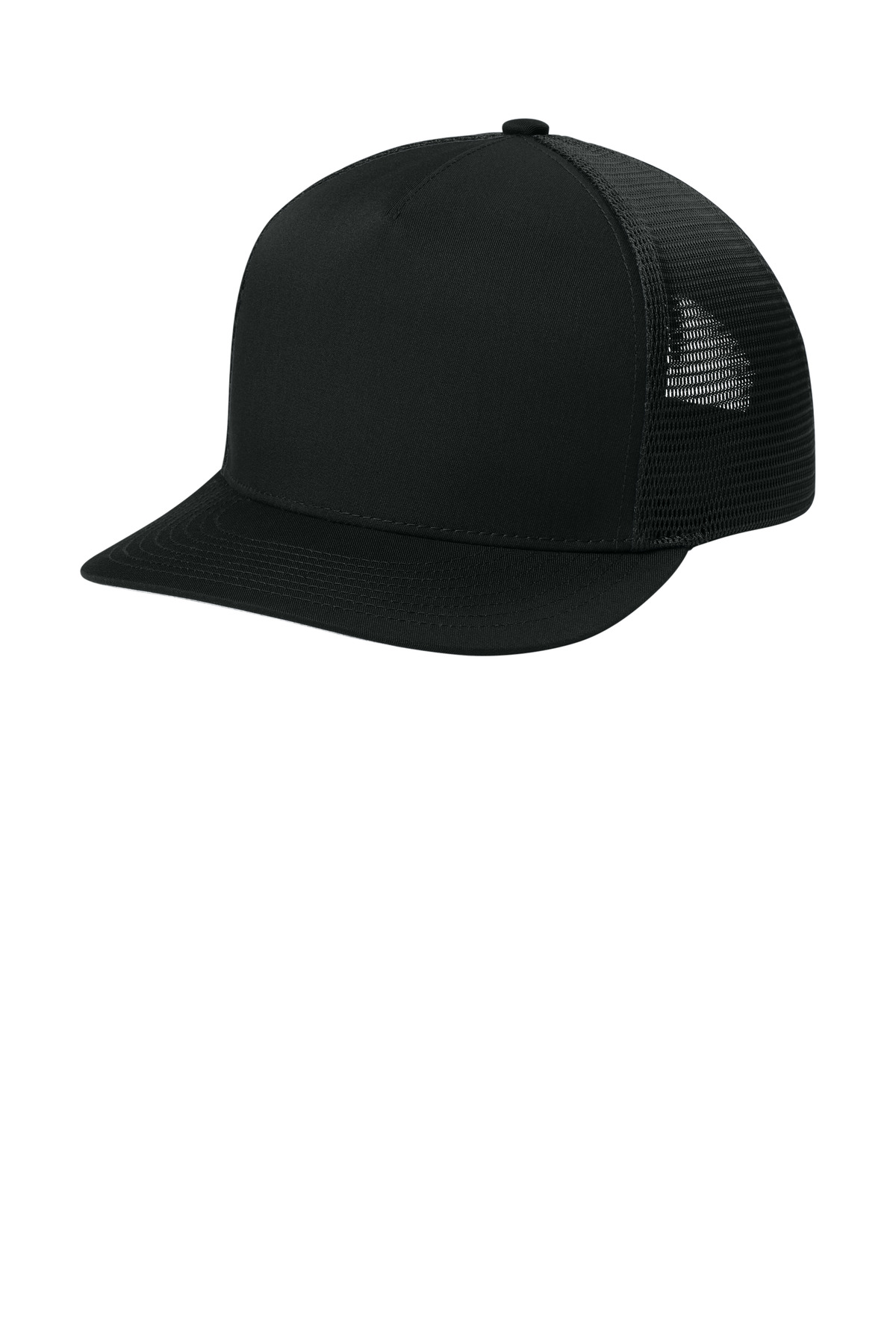 Sport-Tek Stretch-Tek 5-Panel Trucker Cap STC75