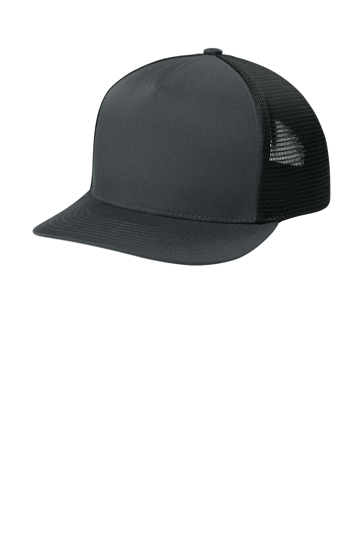 Sport-Tek STC75 — Sport-Tek Stretch-Tek 5-Panel Trucker Cap STC75