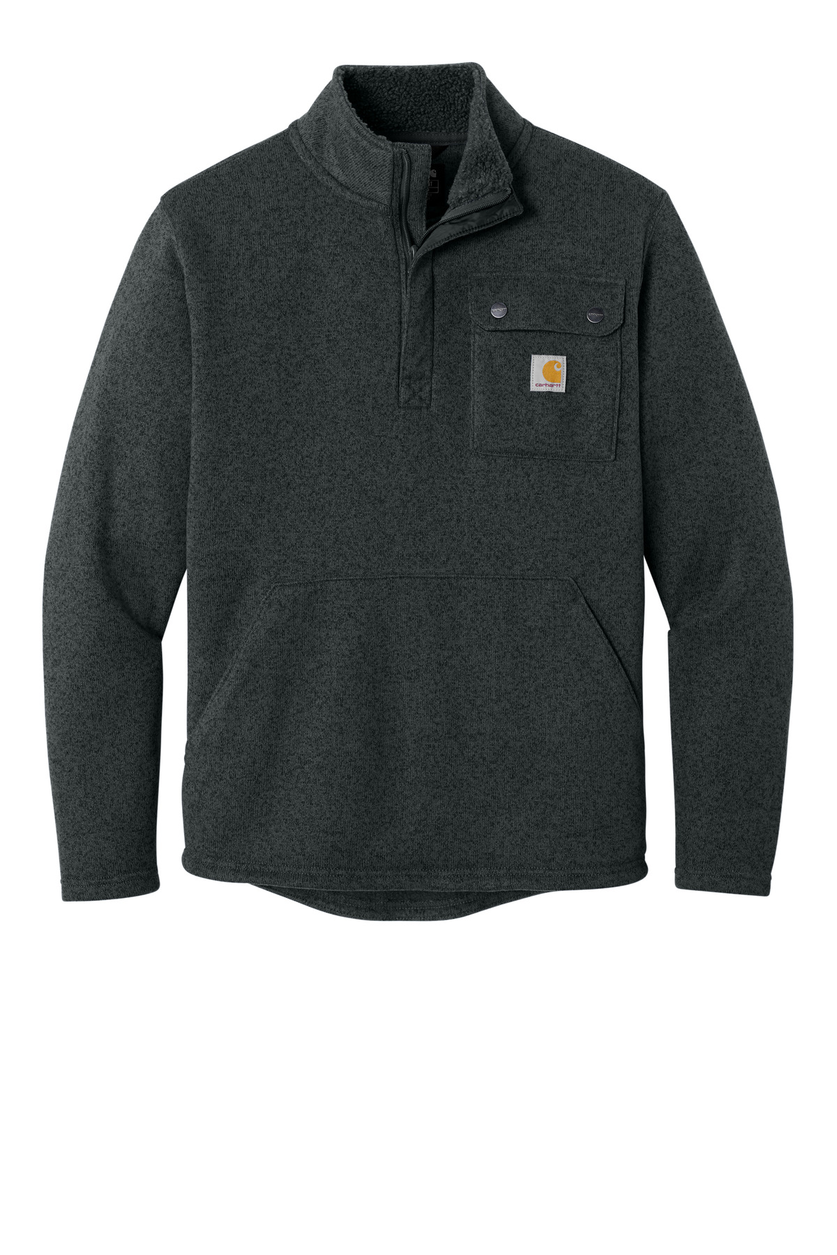Carhartt® Midweight 1/4-Zip Sweater Fleece — Black