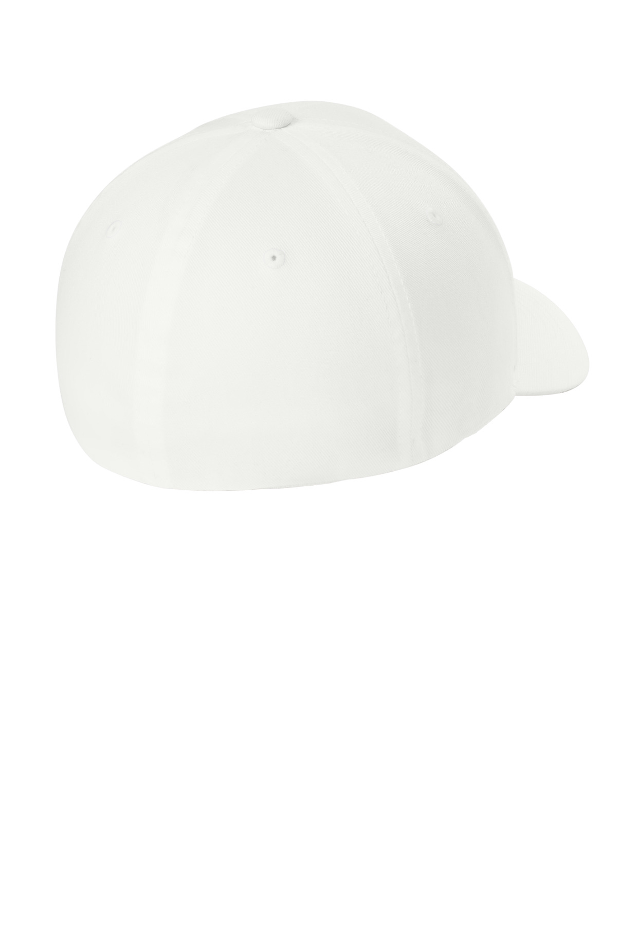Flexfit Wooly Combed Cap FF6277 in White — Back