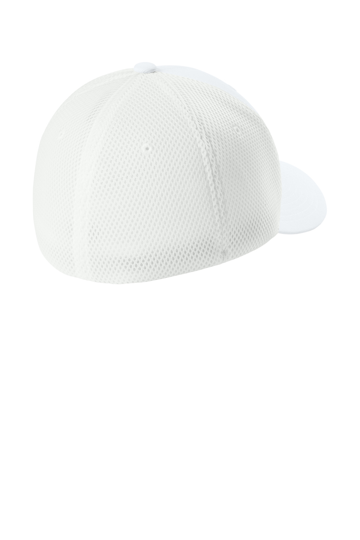 Flexfit Ultrafiber Airmesh Cap FF6533 in White — Back