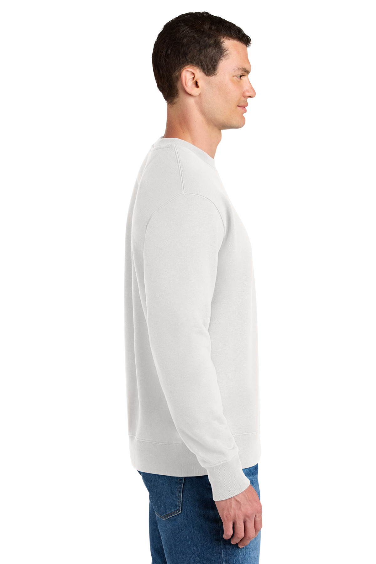 Stanley/Stella Unisex Changer 2.0 Crewneck Sweatshirt SXU004 in Off White — Left sleeve