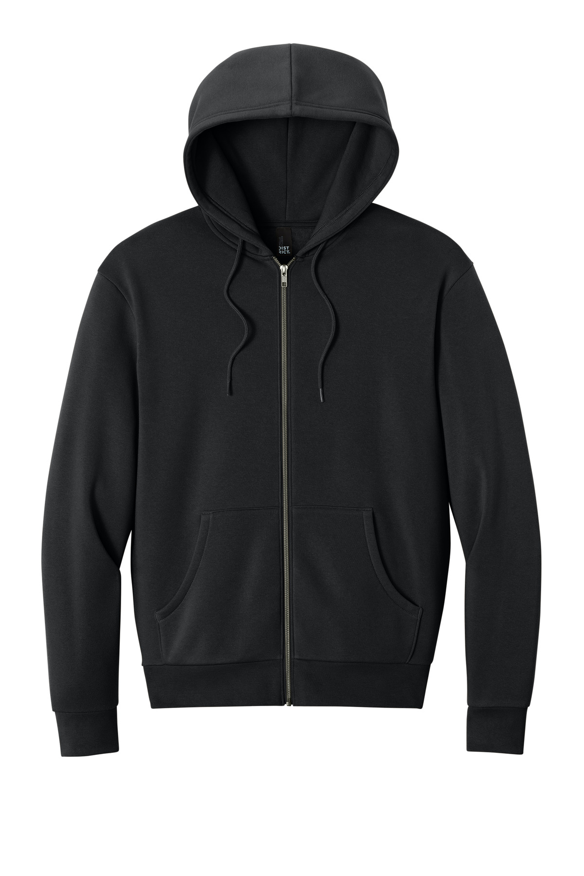 District® MelloFleece Full-Zip Hoodie — Black