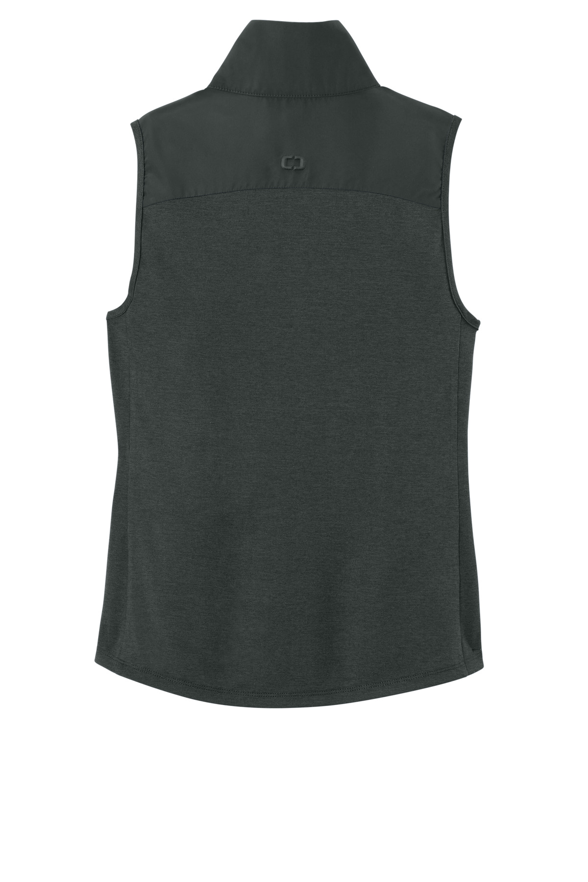 OGIO Women's Driveline Hybrid Vest LOG761 in Blacktop — Back