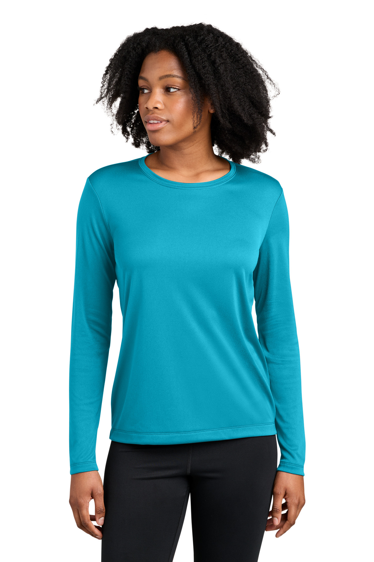 Sport-Tek Women's Competitor Long Sleeve Crewneck LST350LS