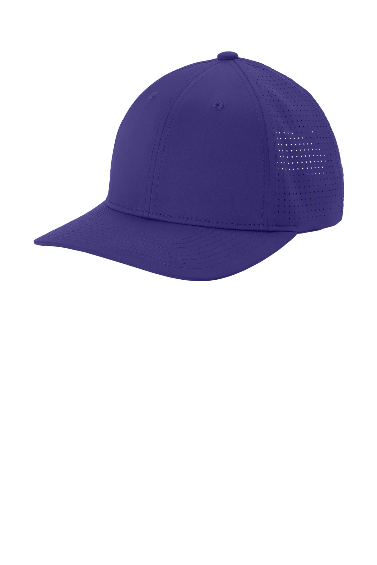 Sport-Tek Sport-Tek Pro-Cut Adjustable Cap STC65 in Purple