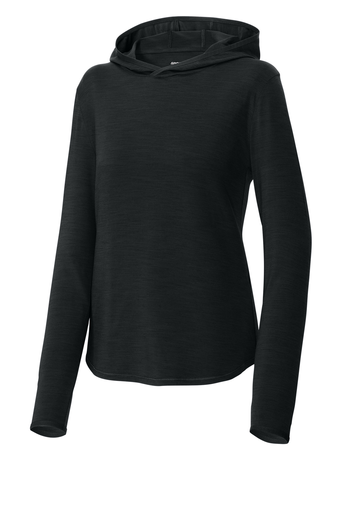Sport-Tek® Women's Versa Long Sleeve Pullover Hoodie — Black