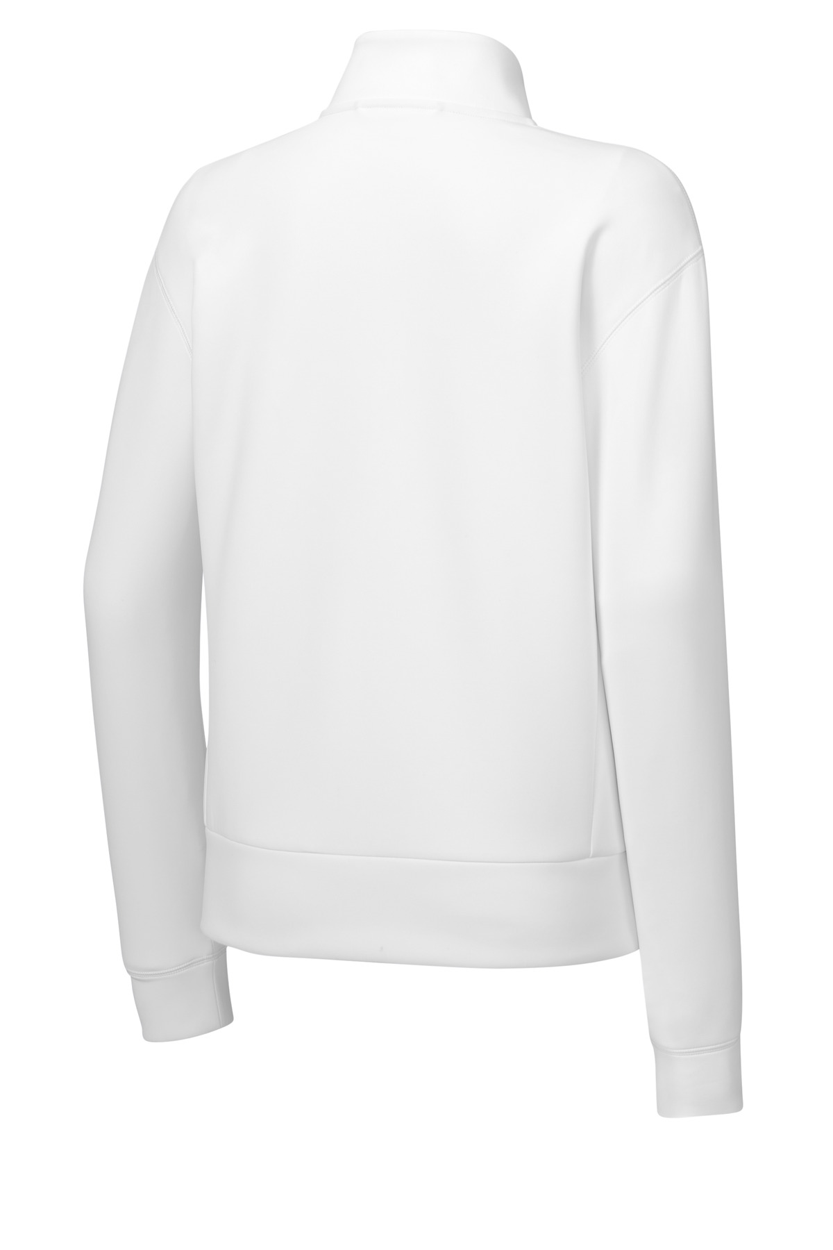 Sport-Tek Women's Pro Perform 1/4-Zip LST581 in White — Back