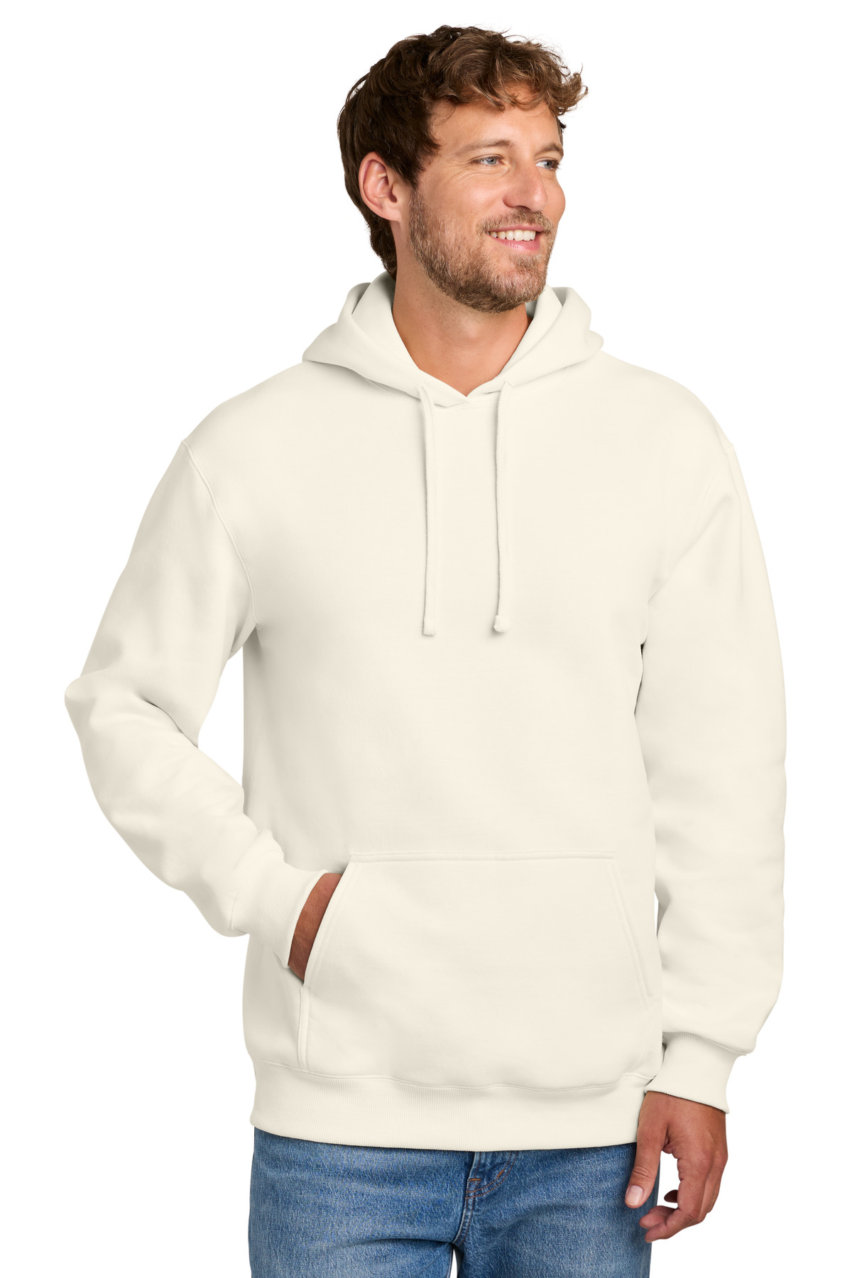 Foundation Fleece Pullover Hooded Sweatshirt - Ivory