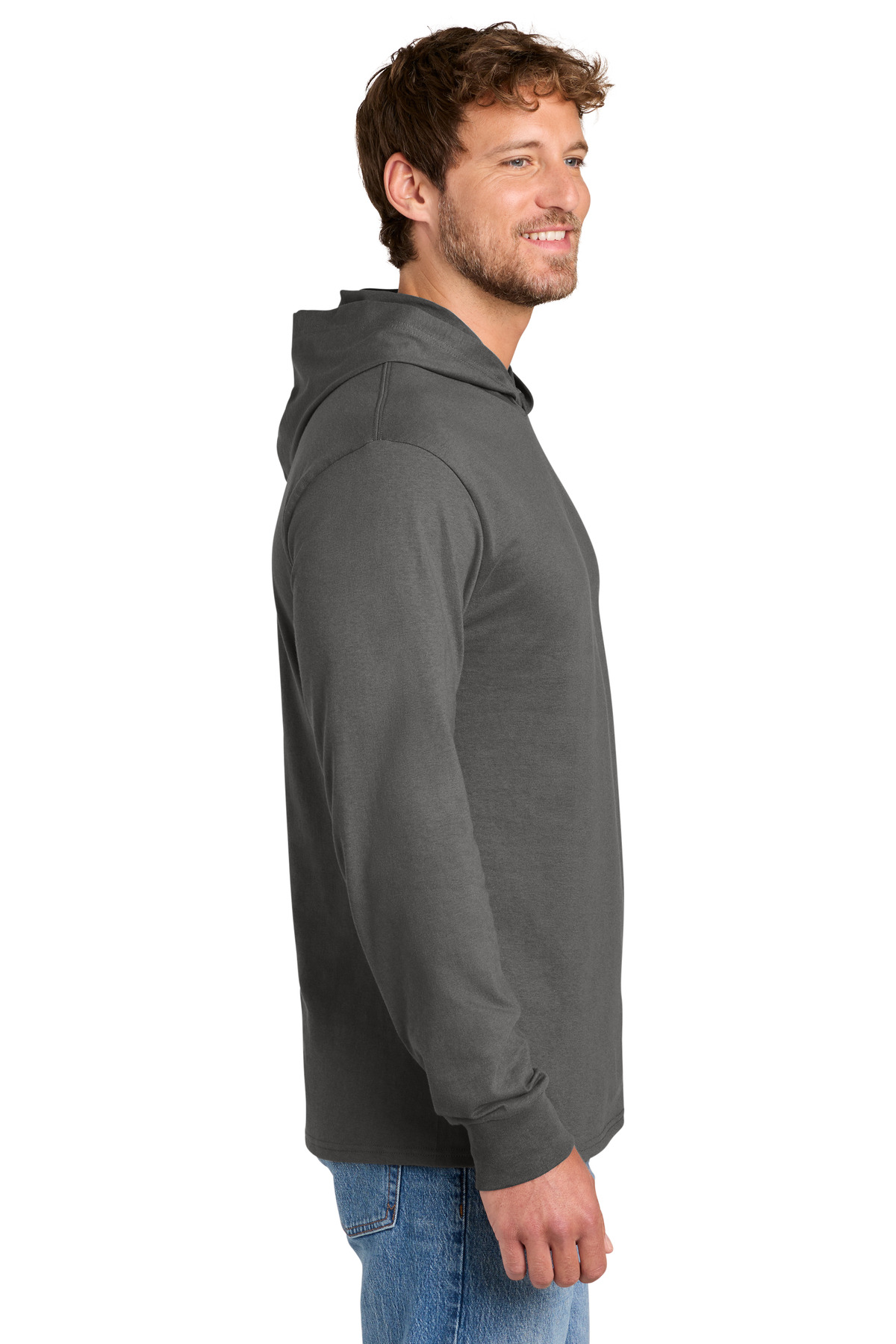 Port & Co Core Cotton Pullover Hooded Tee PC54H