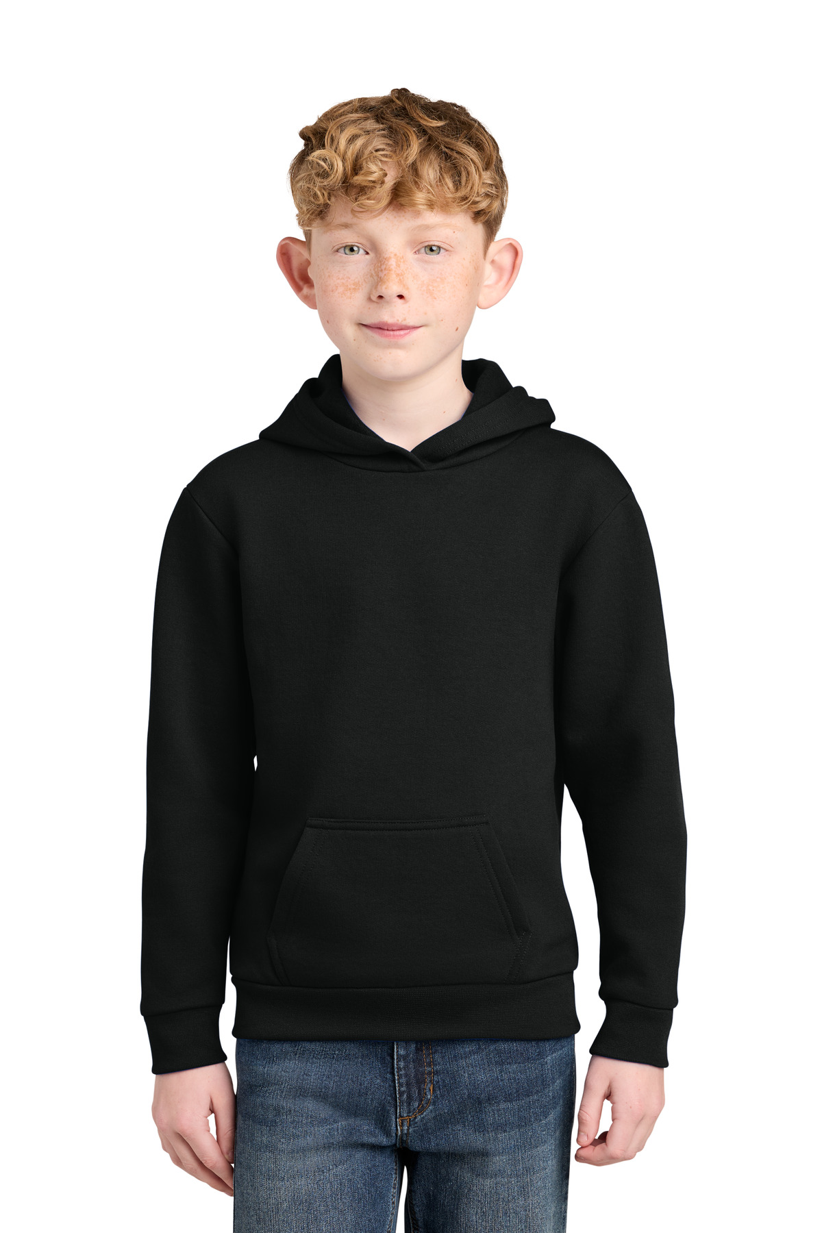 Port & Co PC68YH — Port & Co Youth Easy Fleece Pullover Hooded Sweatshirt PC68YH