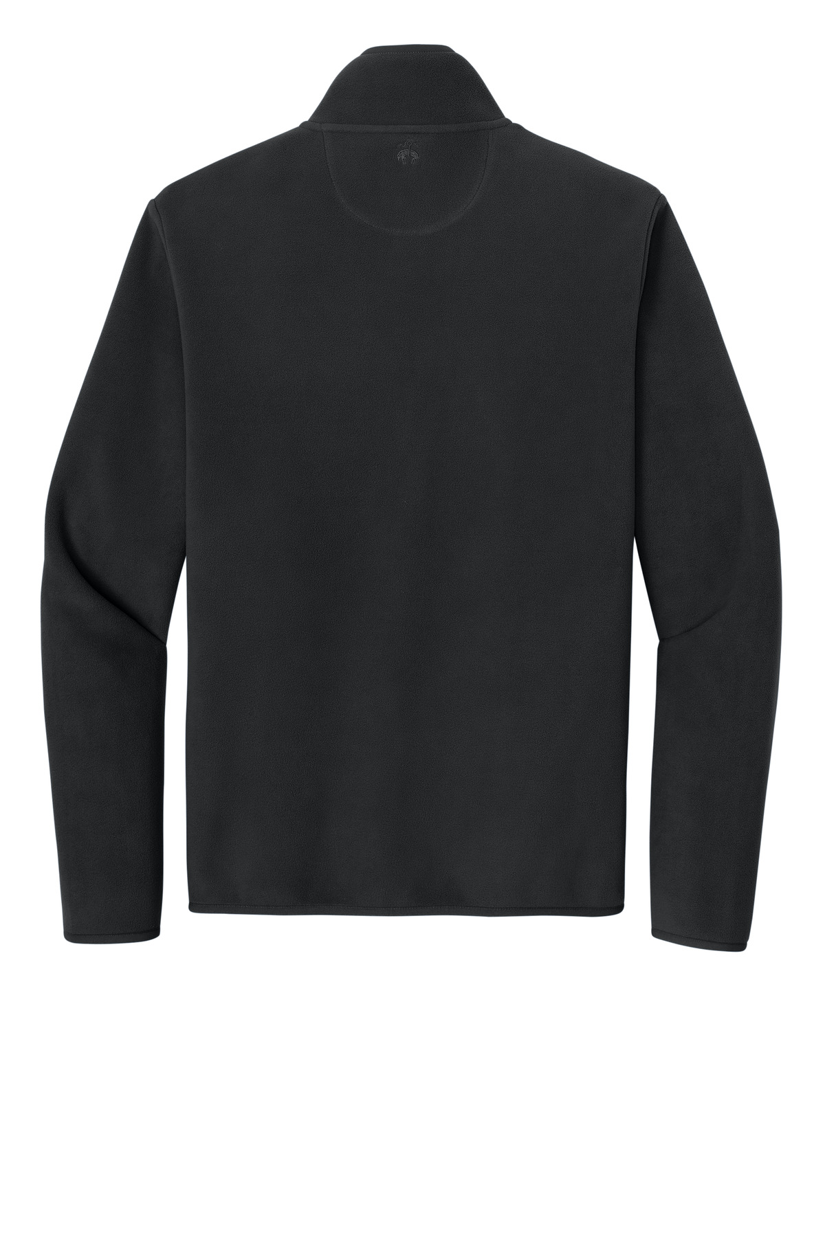 Brooks Brothers Fleece 1/4-Snap Neck BB18612 in Deep Black — Back