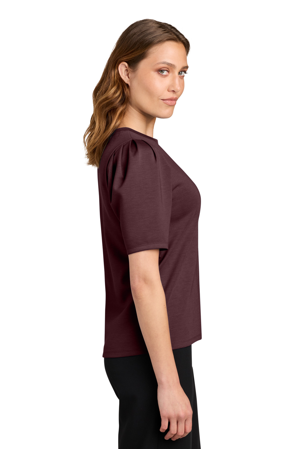 Mercer+Mettle Women's Short Sleeve Lite Spacer Top MM1041
