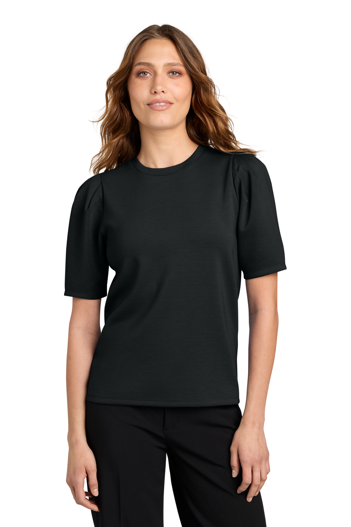 Mercer+Mettle MM1041 — Mercer+Mettle Women's Short Sleeve Lite Spacer Top MM1041