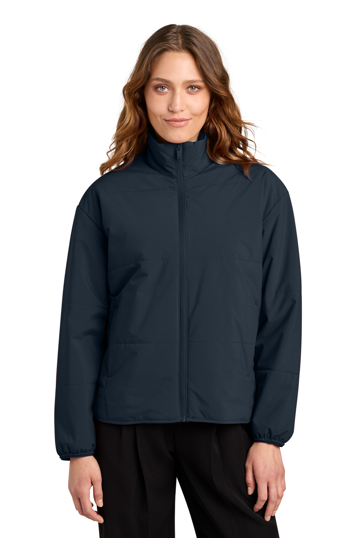 Women's Brookline Quilted Jacket - Night Navy