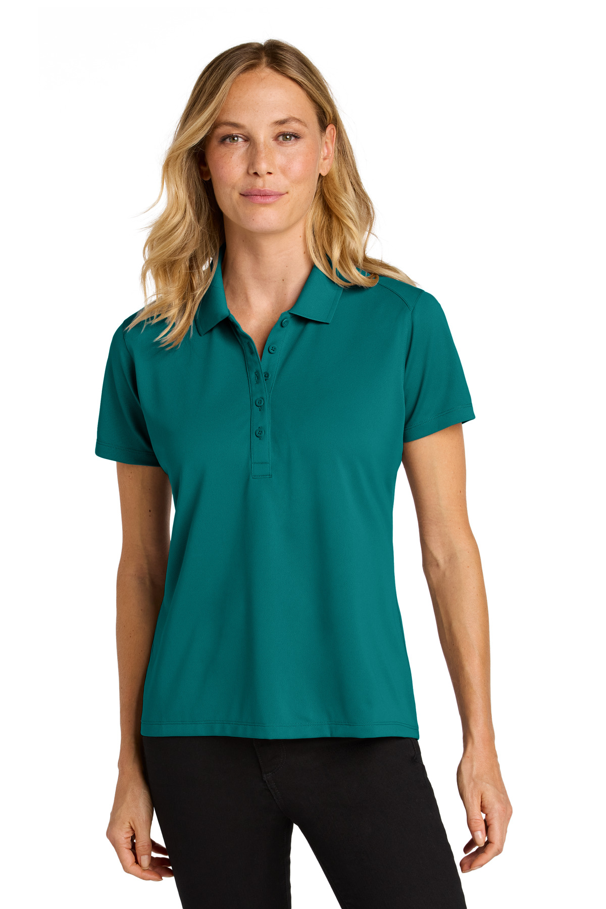 Port Authority Port Authority Women's Wearever Performance Pique Polo LK240 in Teal Green