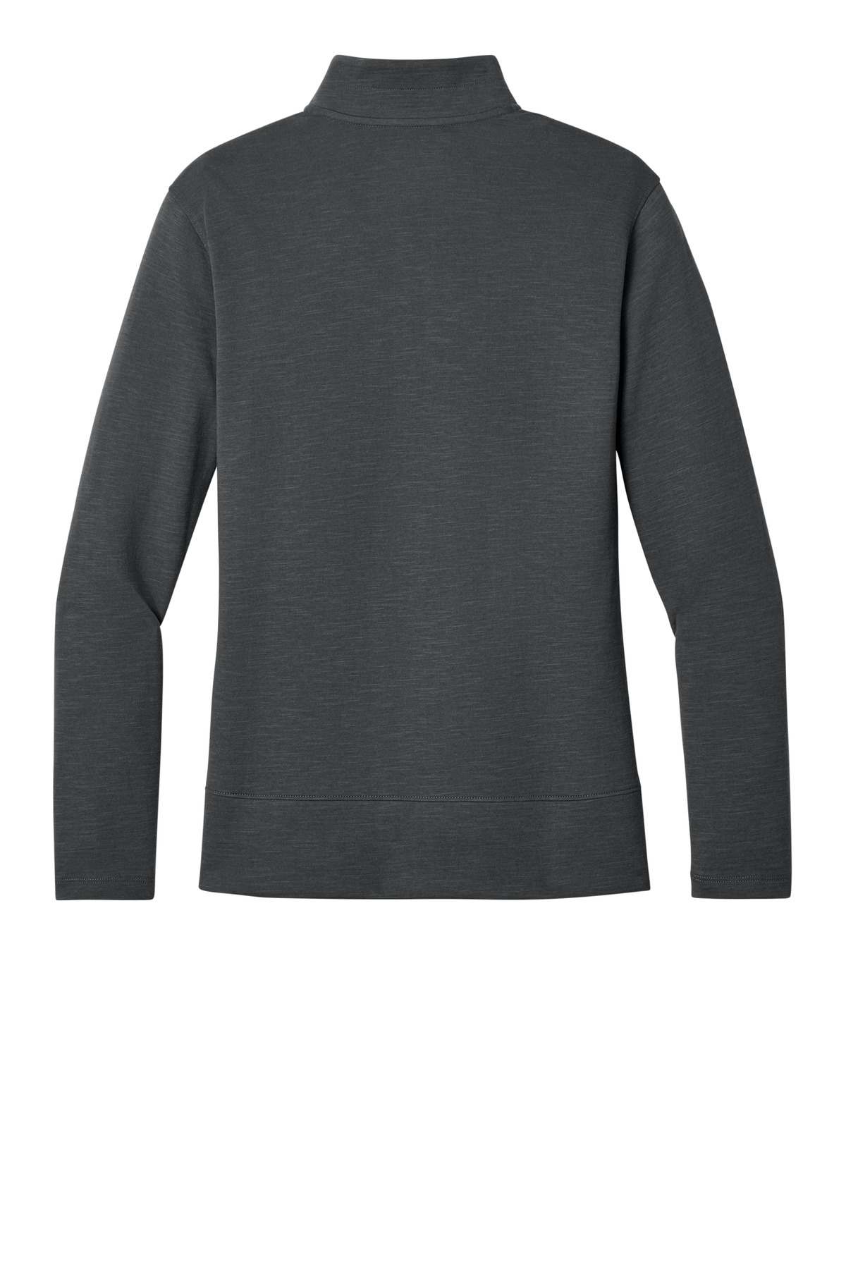 Port Authority Women's Breakwater 1/4-Zip LK821 in Grey Steel — Back