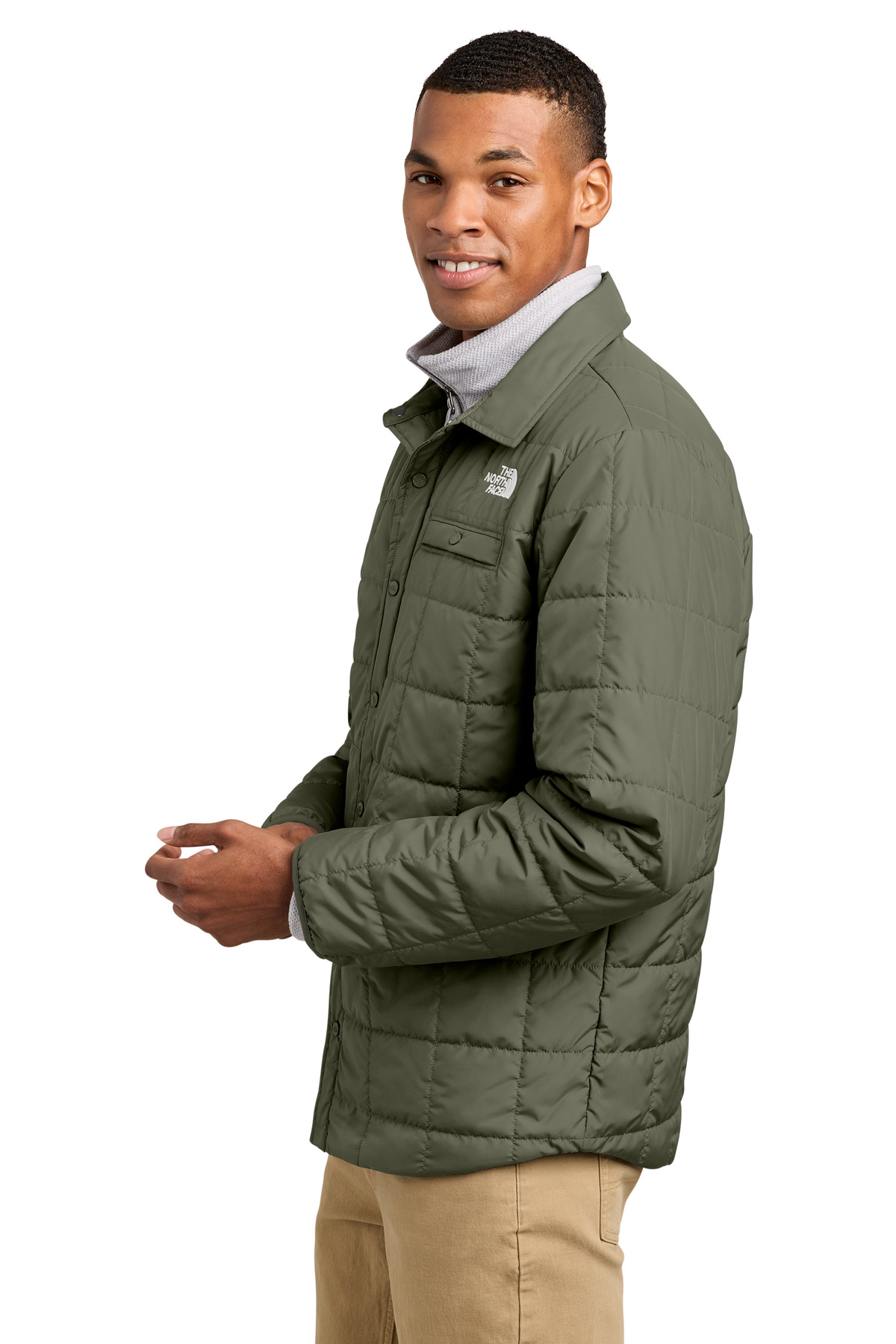 The North Face Iron Drift Quilted Shirt Jacket NF0A8JEX