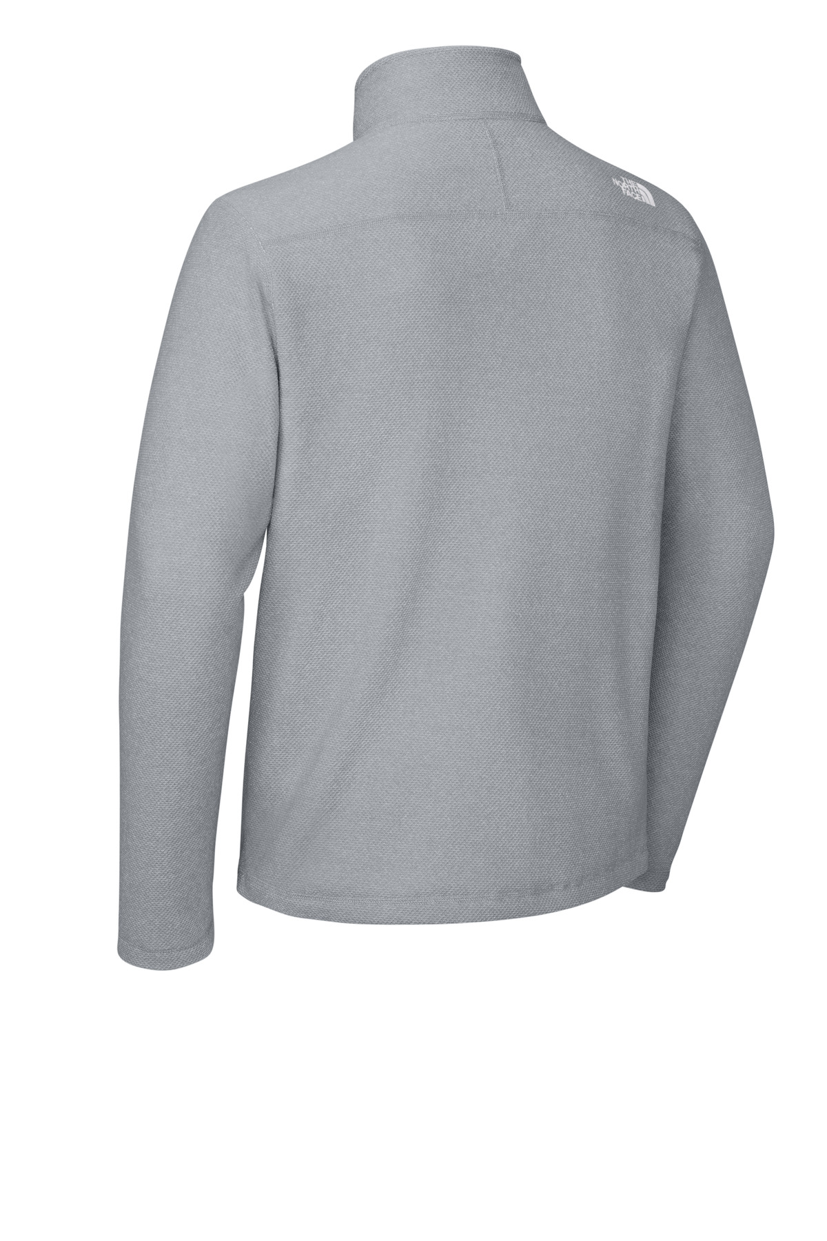 The North Face Textured Pine Grove 1/2-Zip NF0A8JF6 in TNF Light Grey Heather — Back