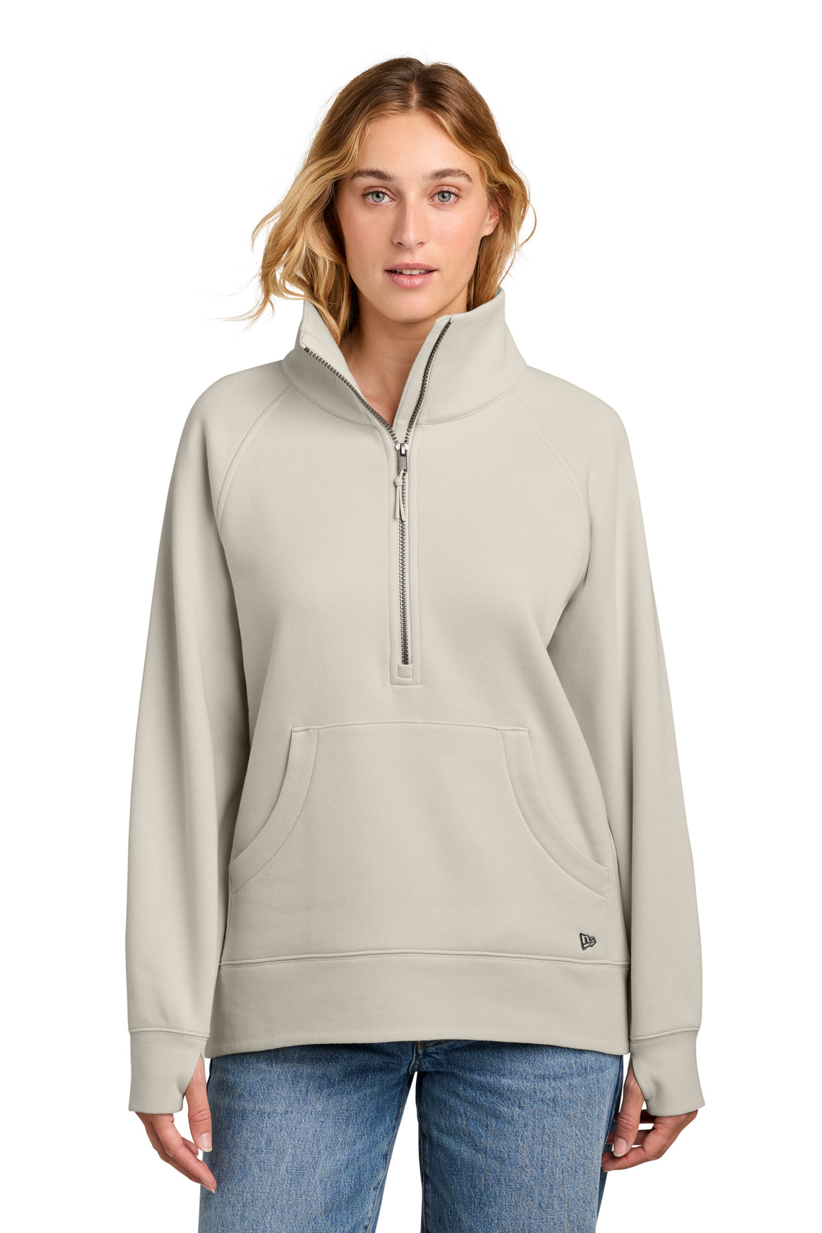Women's Heritage Fleece 1/2-Zip - Soft Beige