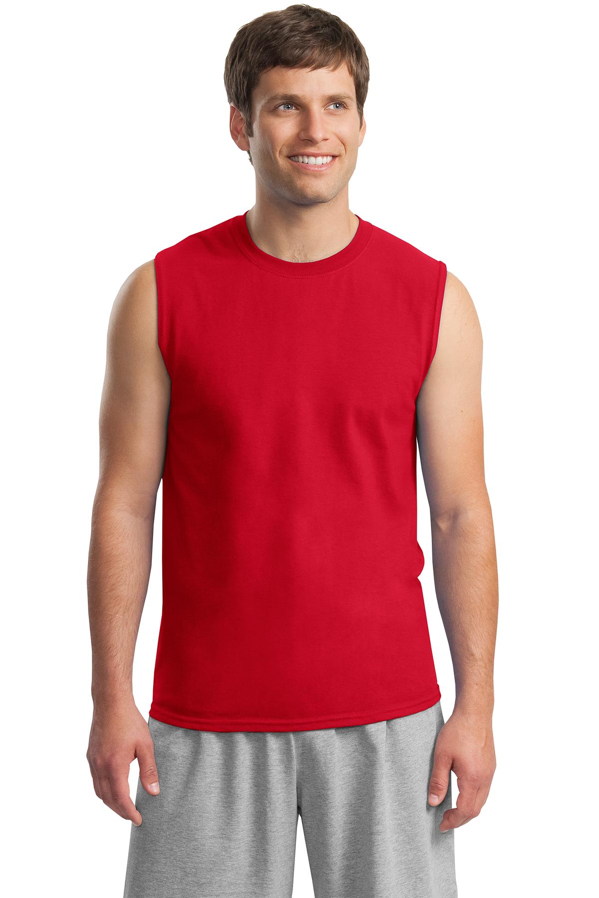 Gildan - Ultra Cotton Sleeveless T-Shirt.  2700