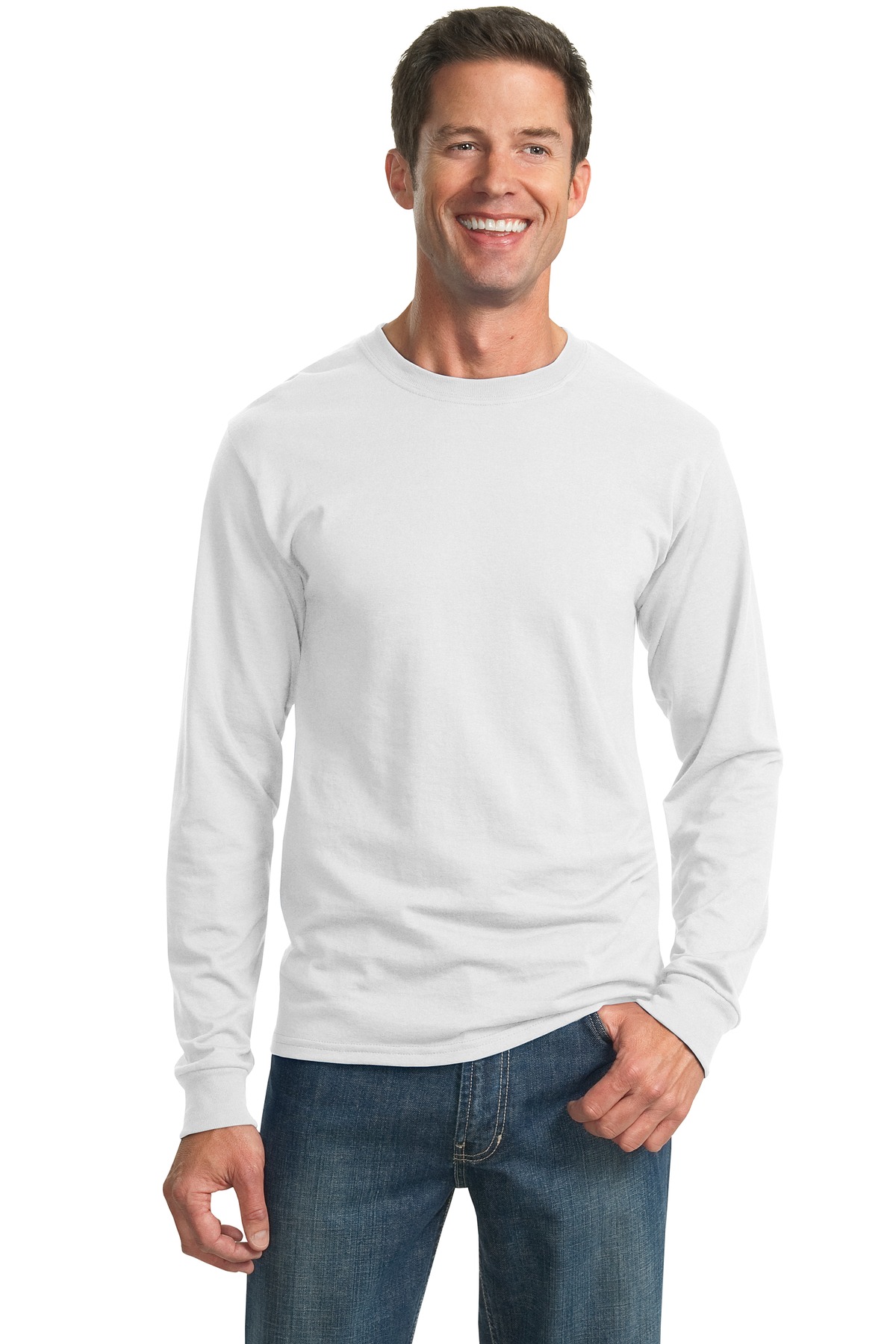 JERZEES - Dri-Power Active 50/50 Cotton/Poly Long Sleeve T-Shirt. 29LS
