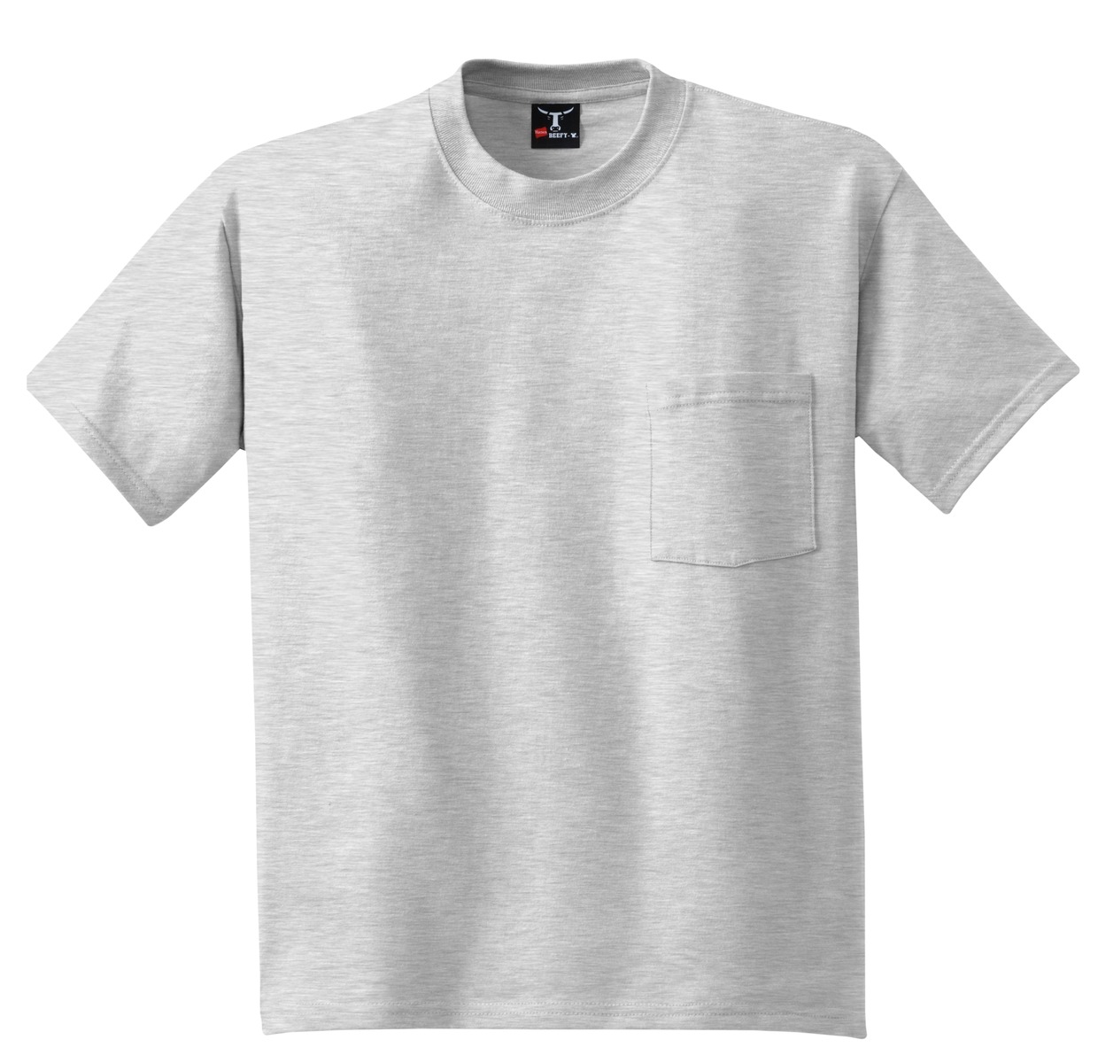 Hanes Beefy-T - 100% Cotton T-Shirt with Pocket - Bild 3 von 52