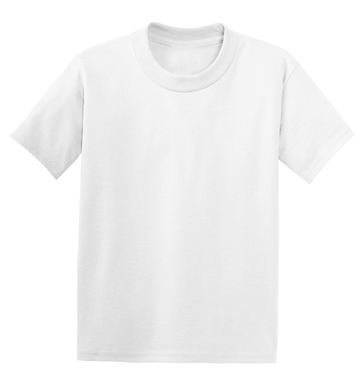 Hanes - Youth EcoSmart 50/50 Cotton/Poly T-Shirt-Hanes