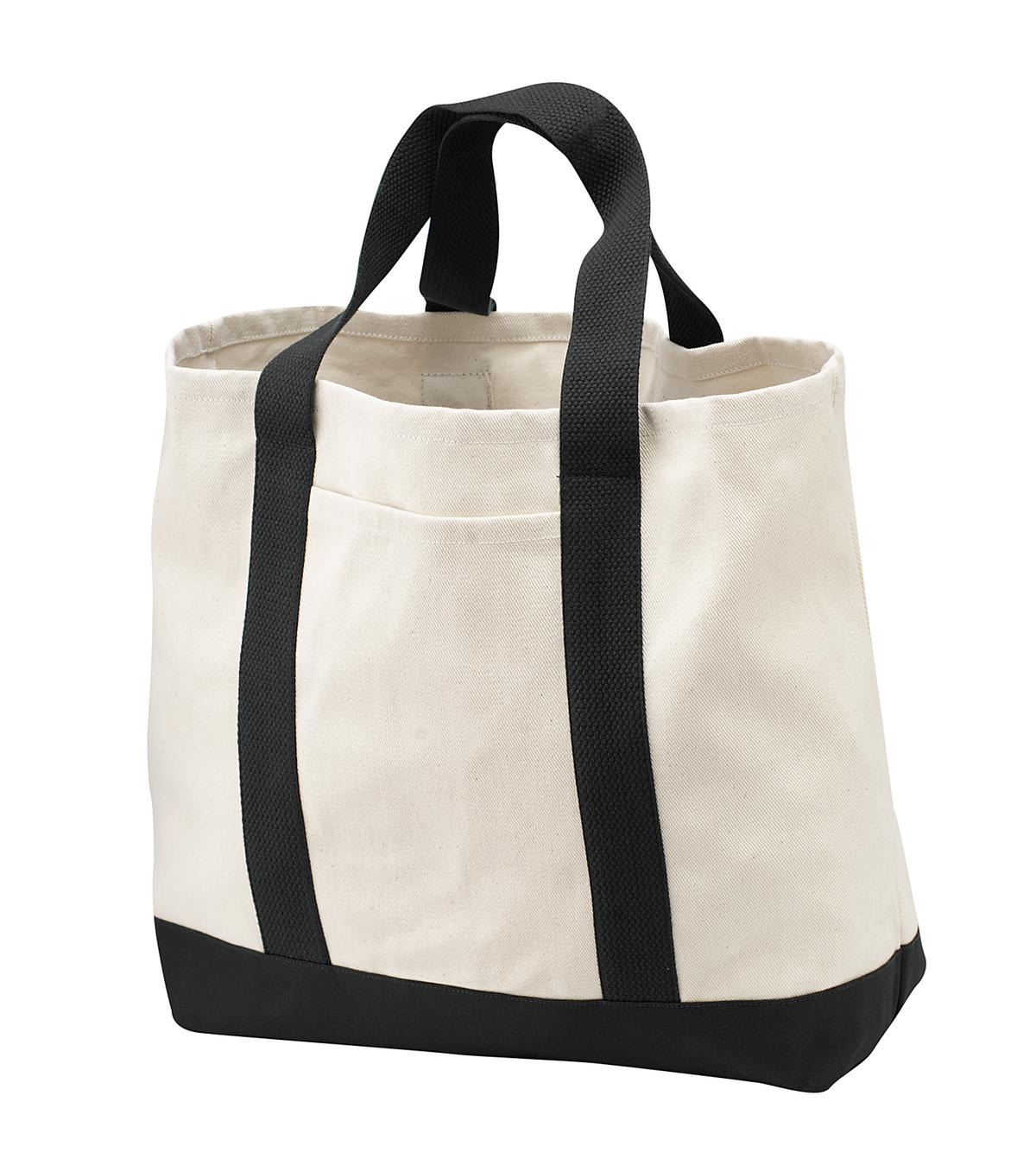Port Authority - Ideal Twill Two-Tone Shopping Tote - B400