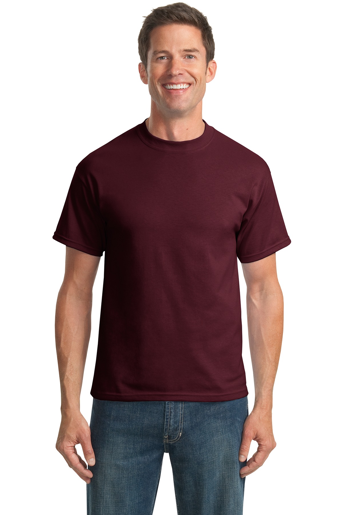 Port and Company Tall Core Blend Tee. PC55T