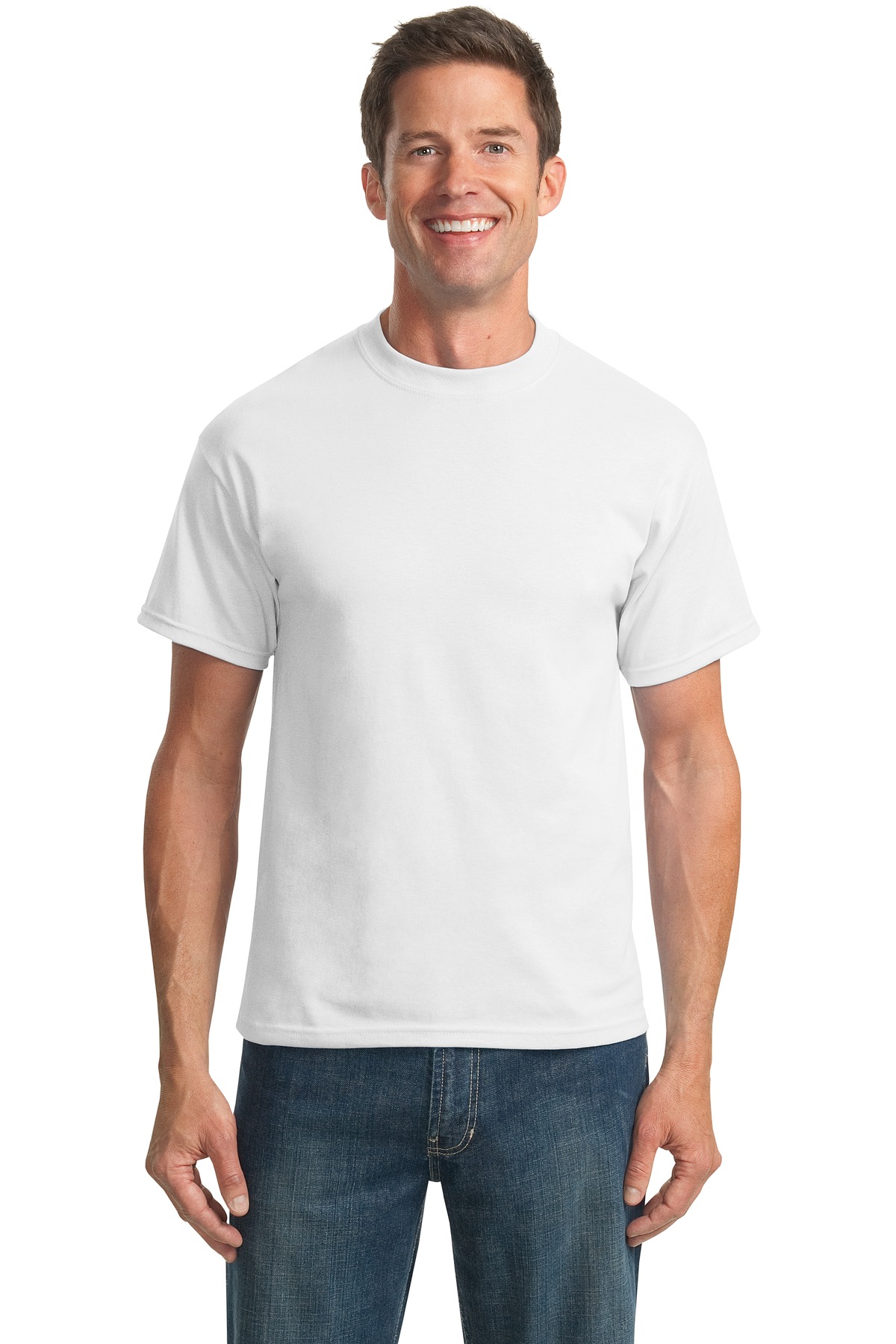 Port and Company Tall Core Blend Tee. PC55T