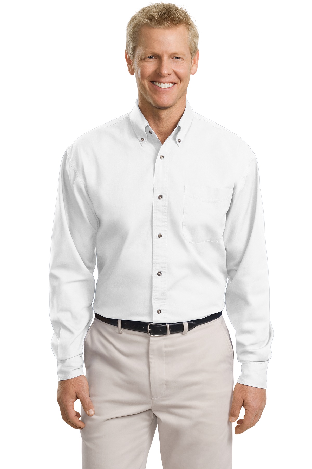 Port Authority Tall Long Sleeve Twill Shirt. TLS600T