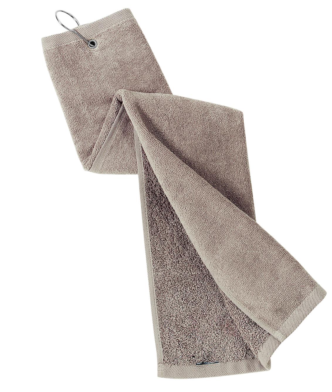 Port Authority ® Grommeted Tri-Fold Golf Towel. TW50 - Image 5