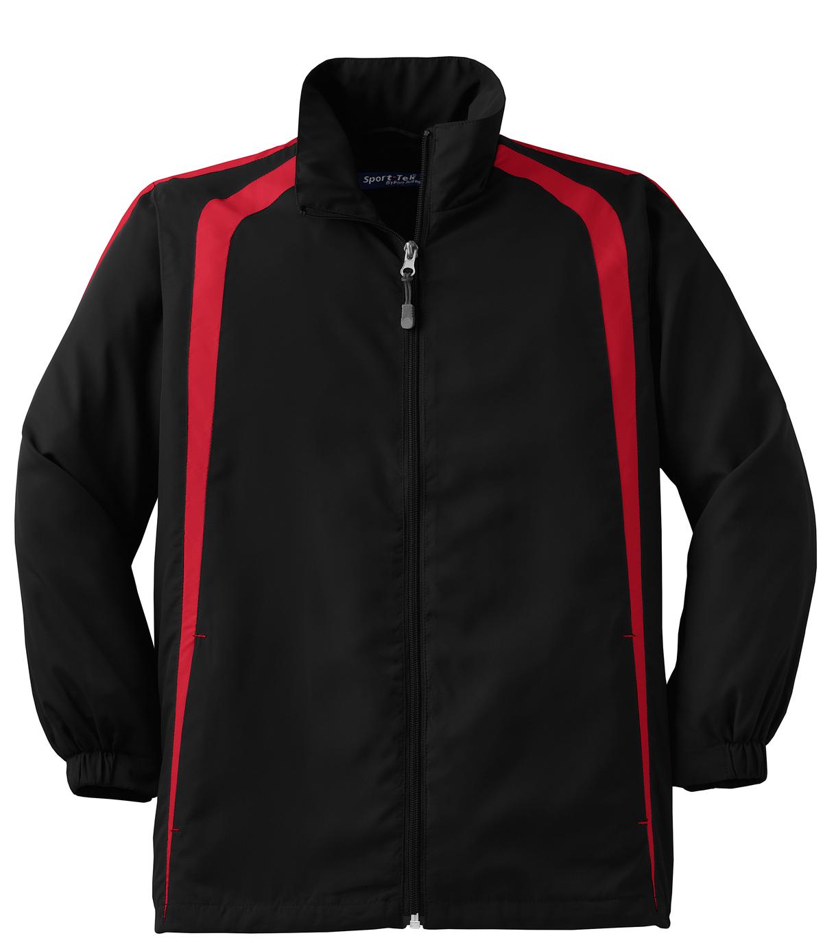 Sport-Tek Youth Colorblock Raglan Jacket. YST60