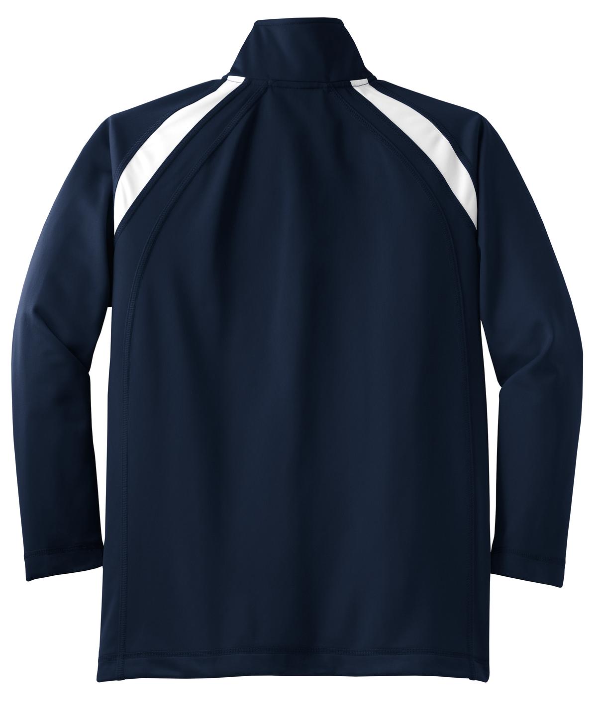 Sport-Tek Youth Tricot Track Jacket. YST90