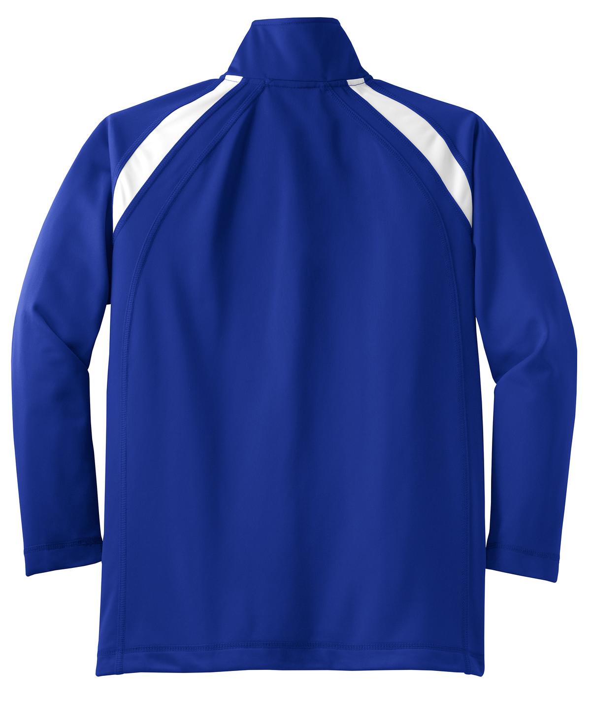 Sport-Tek Youth Tricot Track Jacket. YST90